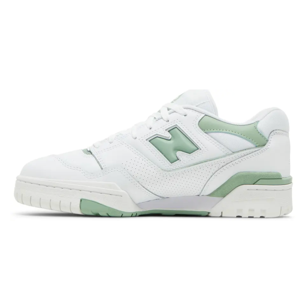 New Balance 550 White Mint Green