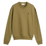 AMI Paris Ami De Couer Crewneck Sweatshirt Bronze
