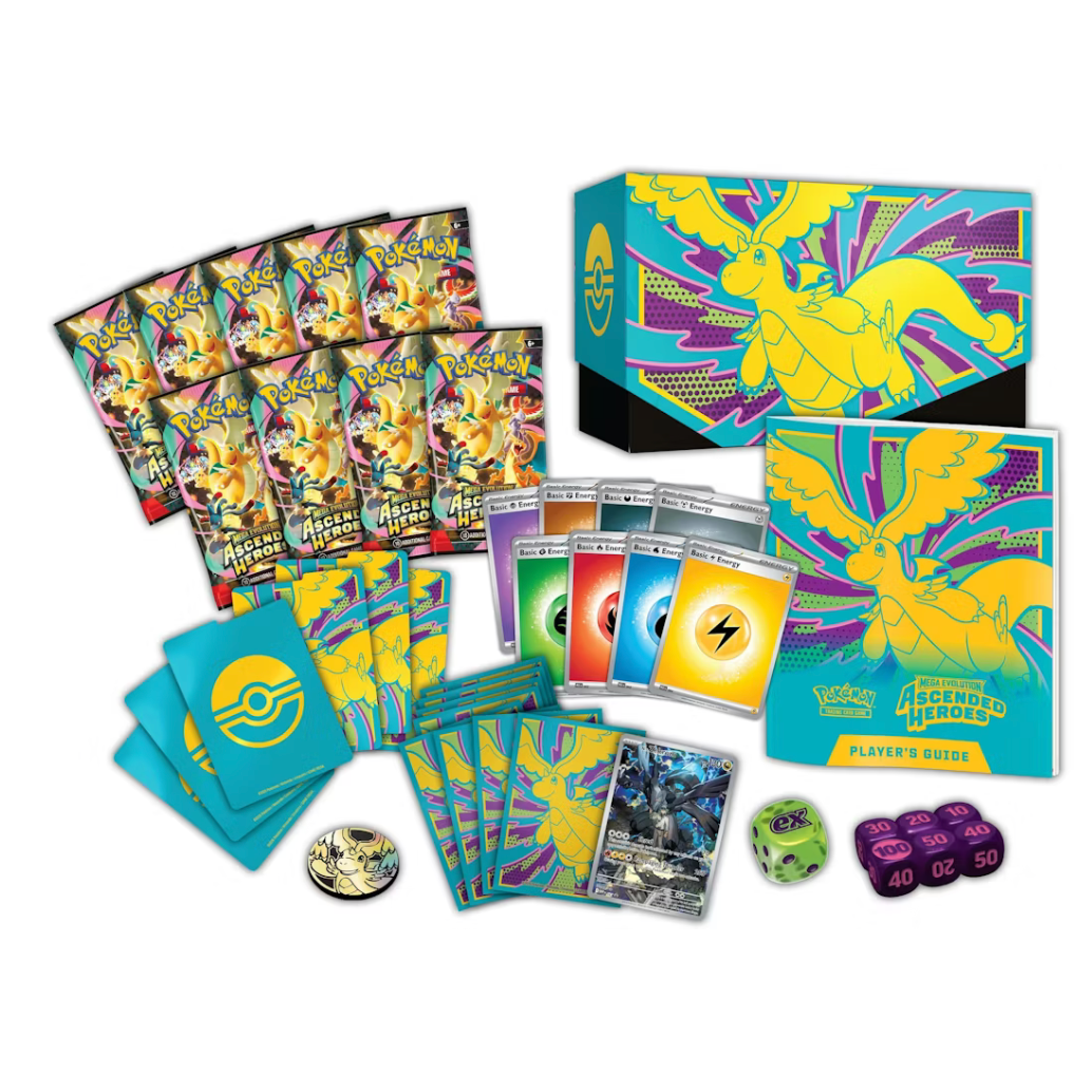 2026 Pokémon Mega Evolution Ascended Heroes Elite Trainer Box