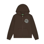 Denim Tears Denim University Zip Hoodie Brown