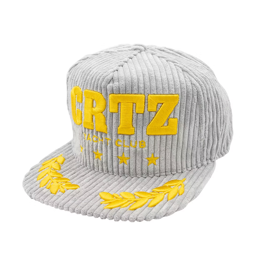 Corteiz Soho Yacht Club Crtz Cap Grey
