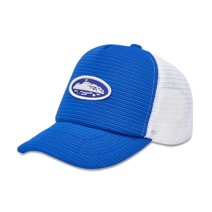 Corteiz Short Peak Trucker Royal Blue | Corteiz | KershKicks
