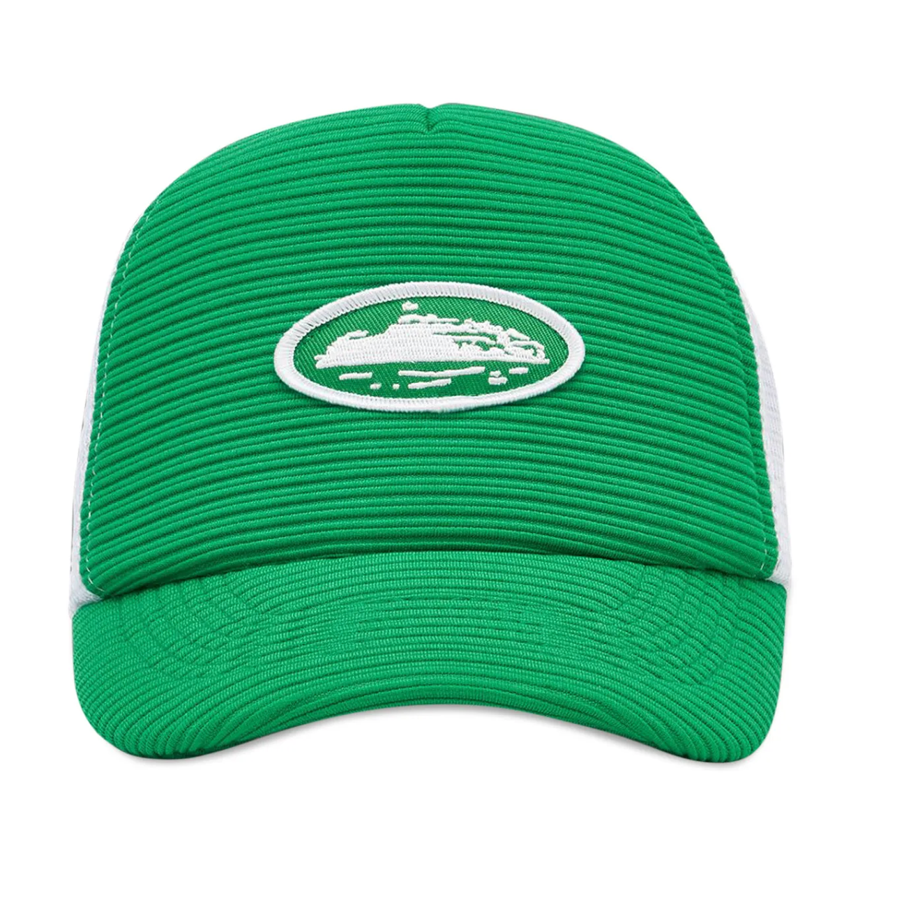 Corteiz Short Peak Trucker Green