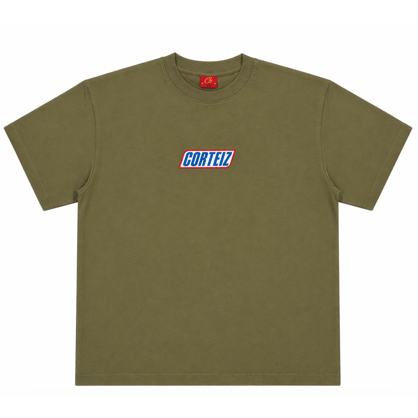 Corteiz Snickers Tee Olive