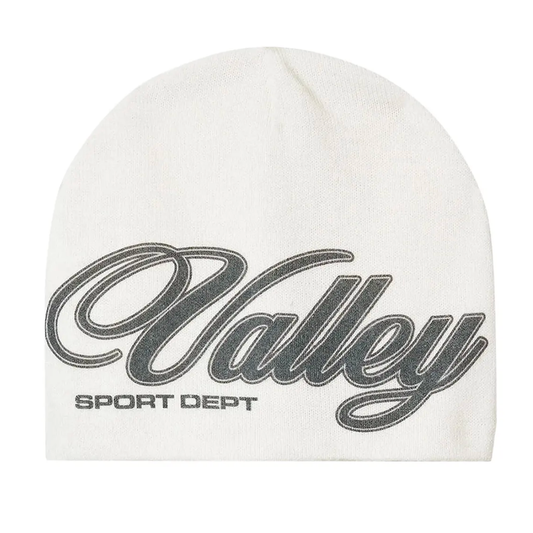Vale Forever Coke Cursive Beanie White