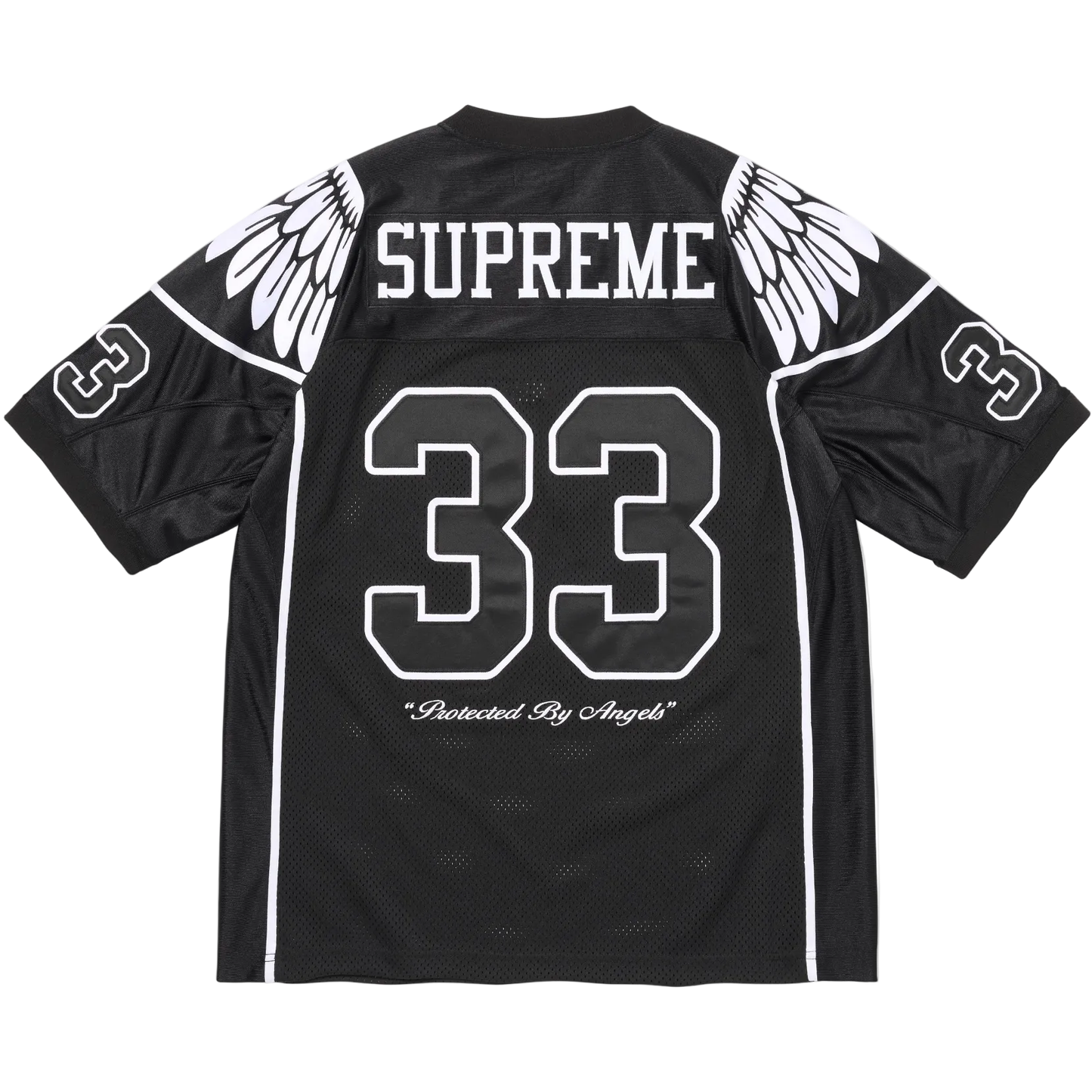 Supreme Wings Football Jersey Black