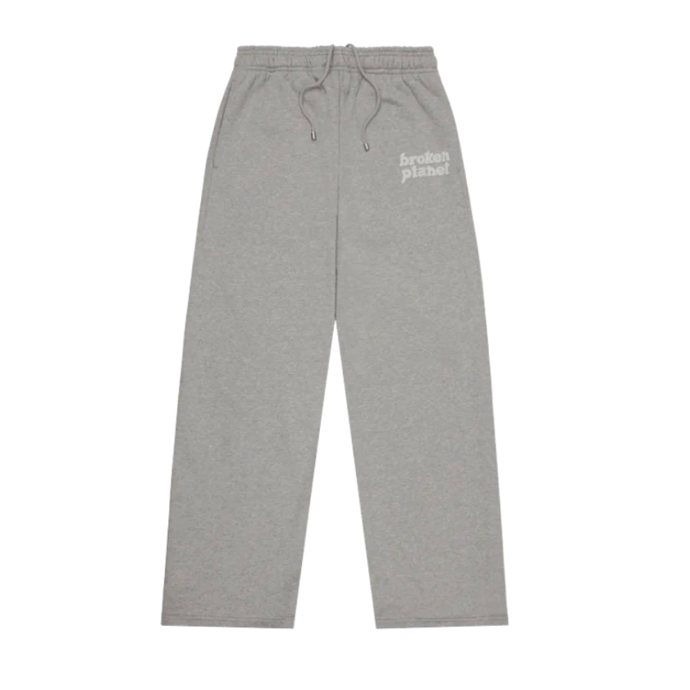 BROKEN PLANET HEATHER GREY STRAIGHT LEG SWEATPANTS