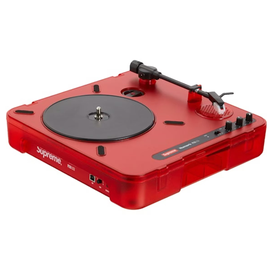 Supreme Numark PT01 Portable Turntable EU Plug Red