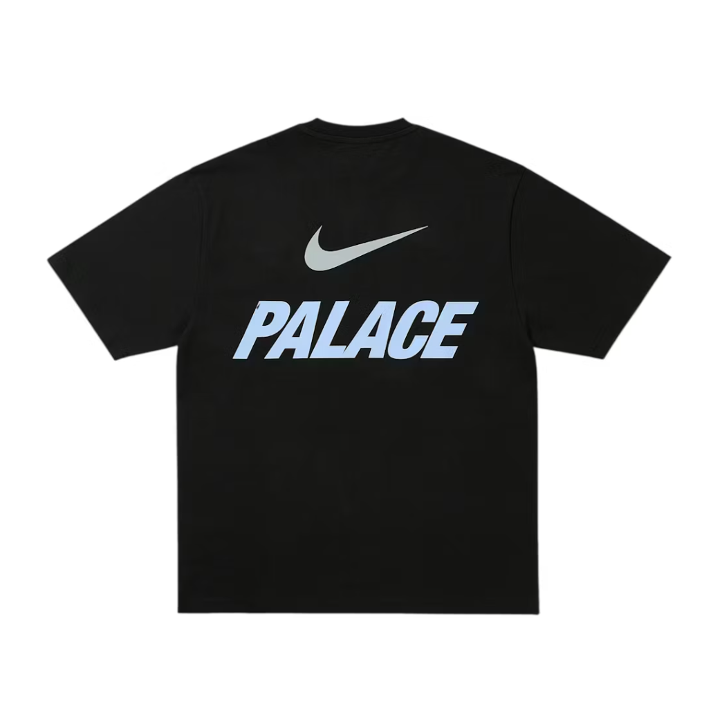 Palace Nike Font Swoosh Swoosh T-shirt Black