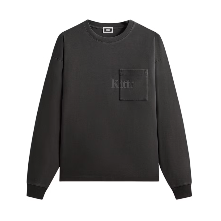 Kith Quinn L/S Tee Carbon