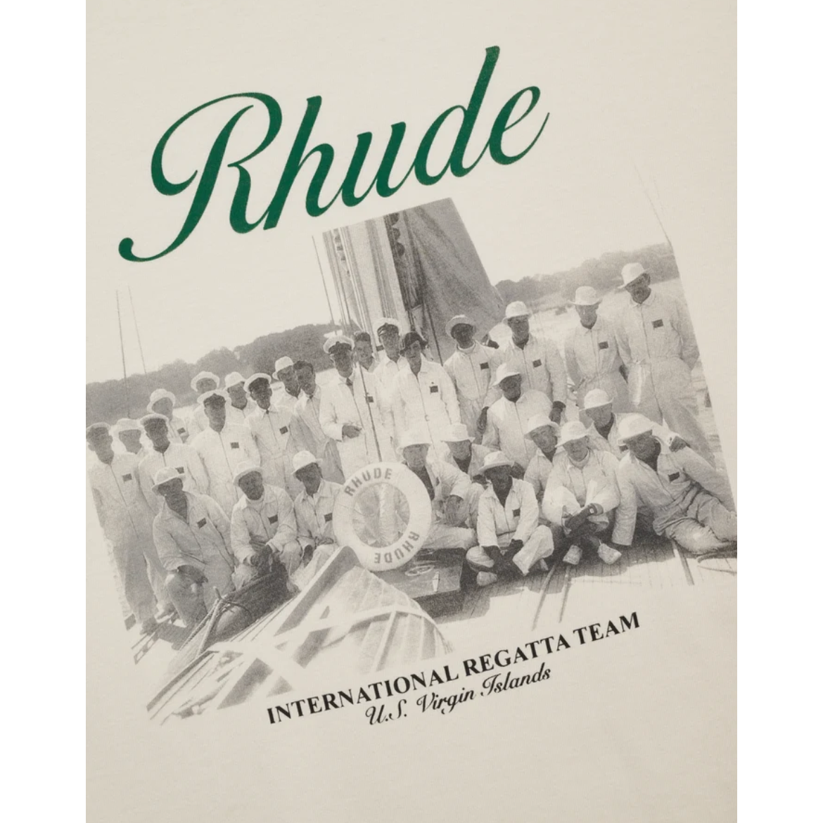 Rhude Virgin Islands Script Tee