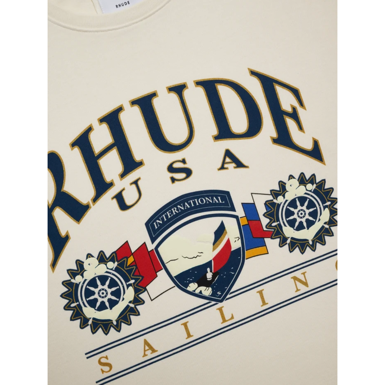 Rhude USA Sailing Icon Tee