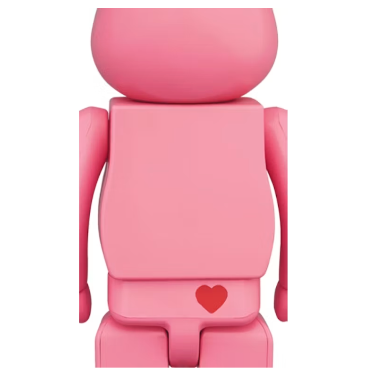 Bearbrick x Care Bears Love-a-Lot Bear 1000%