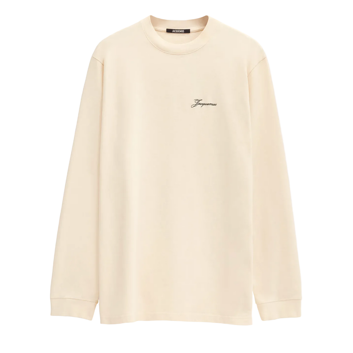 Jacquemus The London T-shirt Long Sleeve Beige