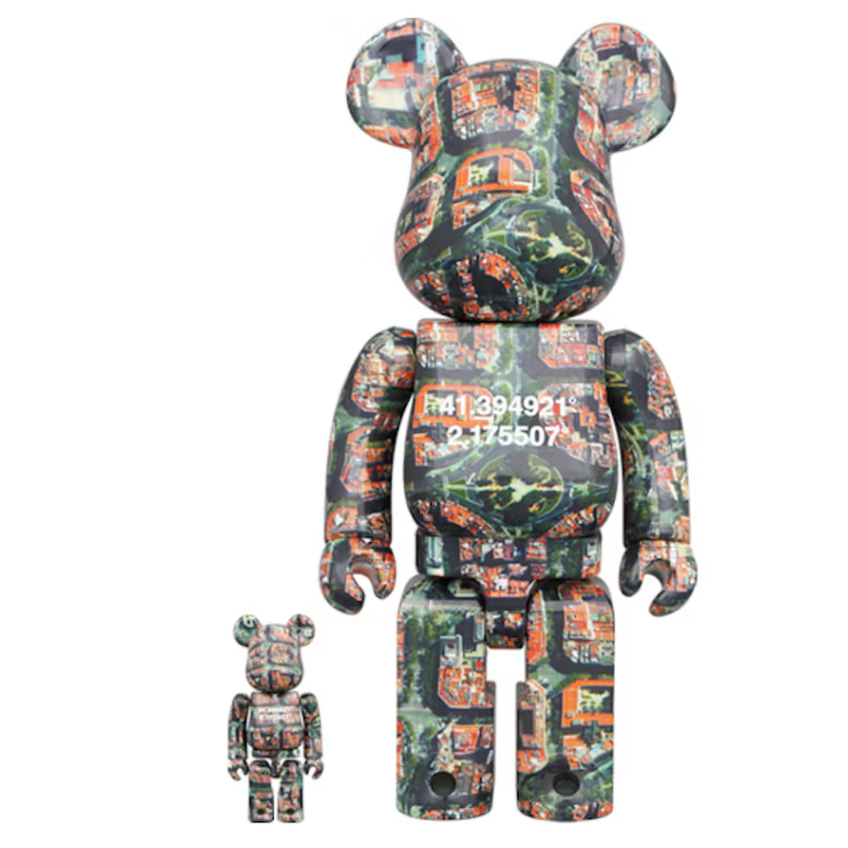 Bearbrick Benjamin Grant (Overview) Barcelona 100% & 400% Set