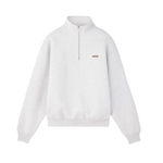 Jacquemus Gros Grain Zip Sweat Grey