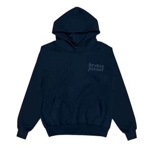 Broken Planet Market Basics Hoodie Outerspace Blue | Broken Planet