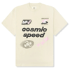 Broken Planet Market Cosmic Speed T-Shirt - Bone White