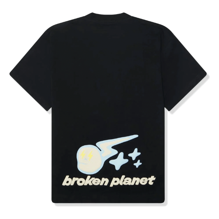 Broken Planet Market Speed of Light T-Shirt - Midnight Black by Broken Planet Market in Clothing. Available at KershKicks for £95.00. A must-have for fans of Broken Planet Market looking to elevate their style with this T-Shirt.