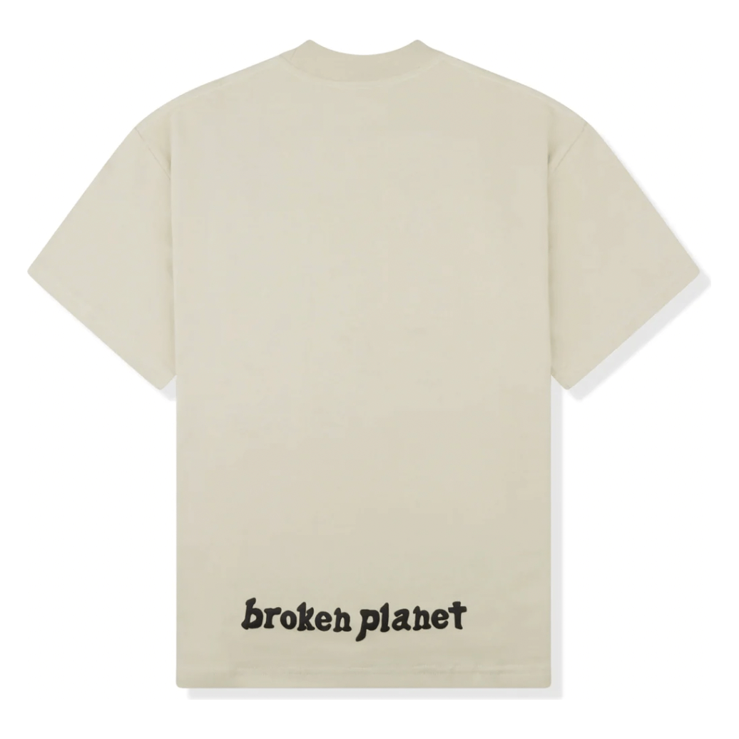 Broken Planet Market I Believe In Shooting Stars T-Shirt Bone White by Broken Planet Market in Clothing. Available at KershKicks for £95.00. A must-have for fans of Broken Planet Market looking to elevate their style with this T-Shirt.
