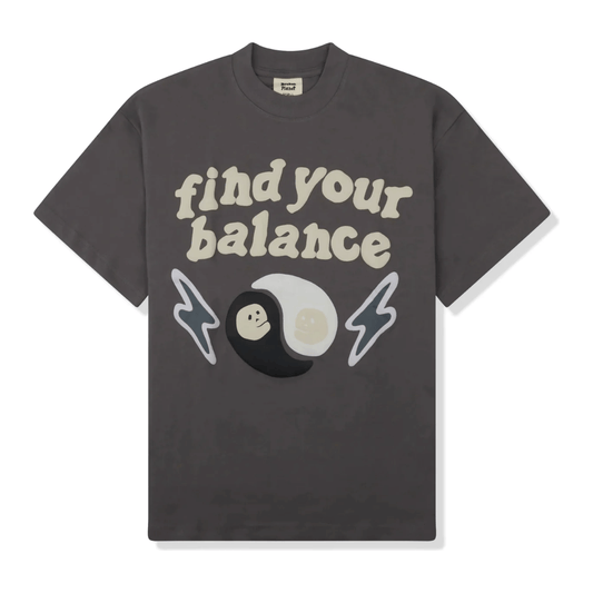 Broken Planet Market Find Your Balance T-Shirt Ash Grey by Broken Planet Market from £95.00