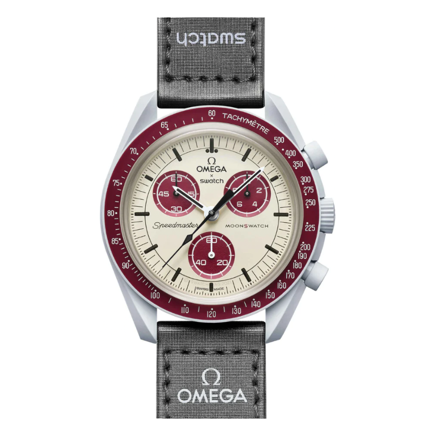 Swatch x Omega Bioceramic Moonswatch Mission to Pluto by Swatch in Clothing Accessories. Available at KershKicks for £365.00. A must-have for fans of Swatch looking to elevate their style with this Accessories.