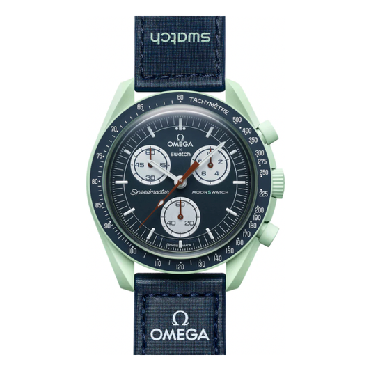 Swatch x Omega Bioceramic Moonswatch Mission to Earth by Swatch in Clothing Accessories. Available at KershKicks for £325.00. A must-have for fans of Swatch looking to elevate their style with this Accessories.