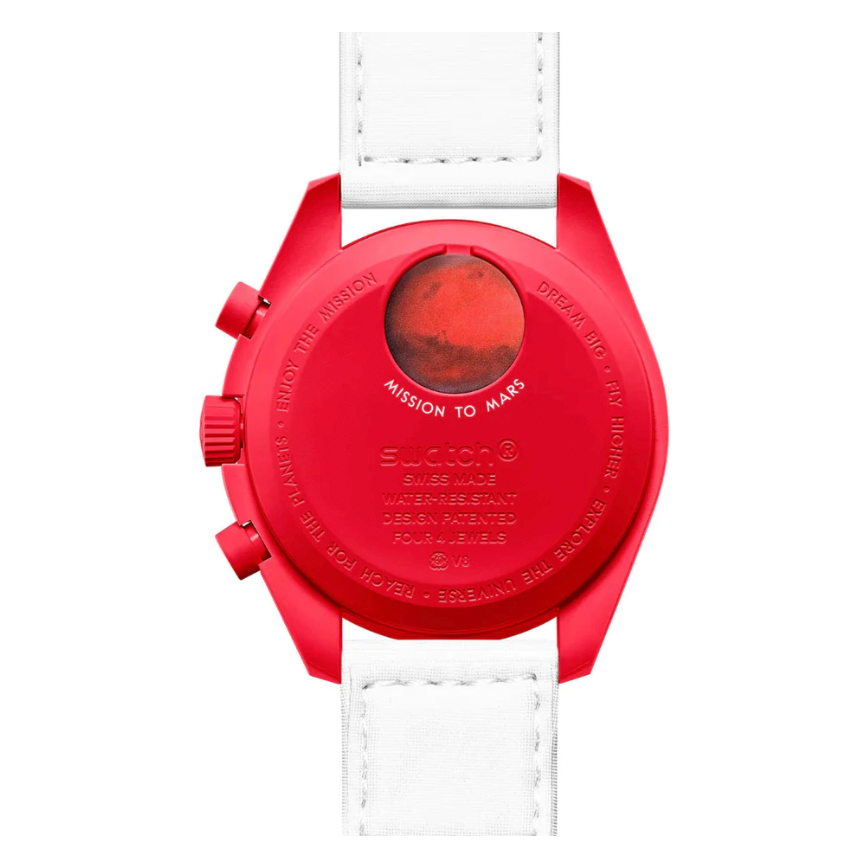 Swatch x Omega Bioceramic Moonswatch Mission to Mars from Swatch