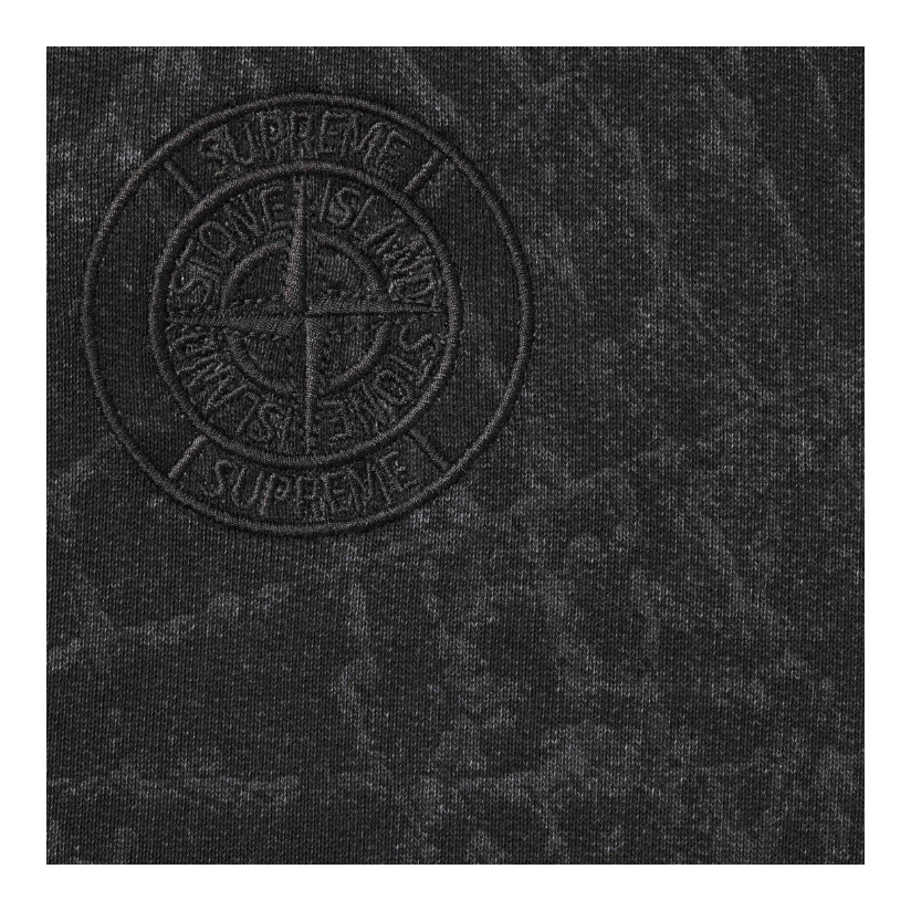 Supreme Stone Island Hooded Sweatshirt (FW23) Black by Supreme in . Available at KershKicks for £450.00. A must-have for fans of Supreme looking to elevate their style with this Hoodie.