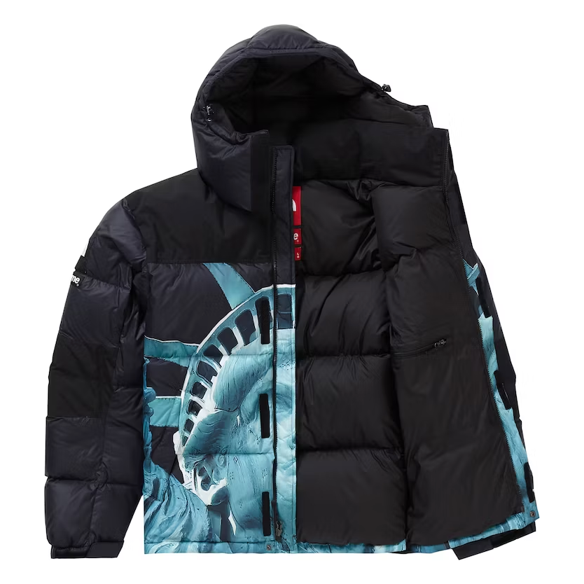 Supreme The North Face Statue of Liberty Baltoro Jacket Black from Supreme