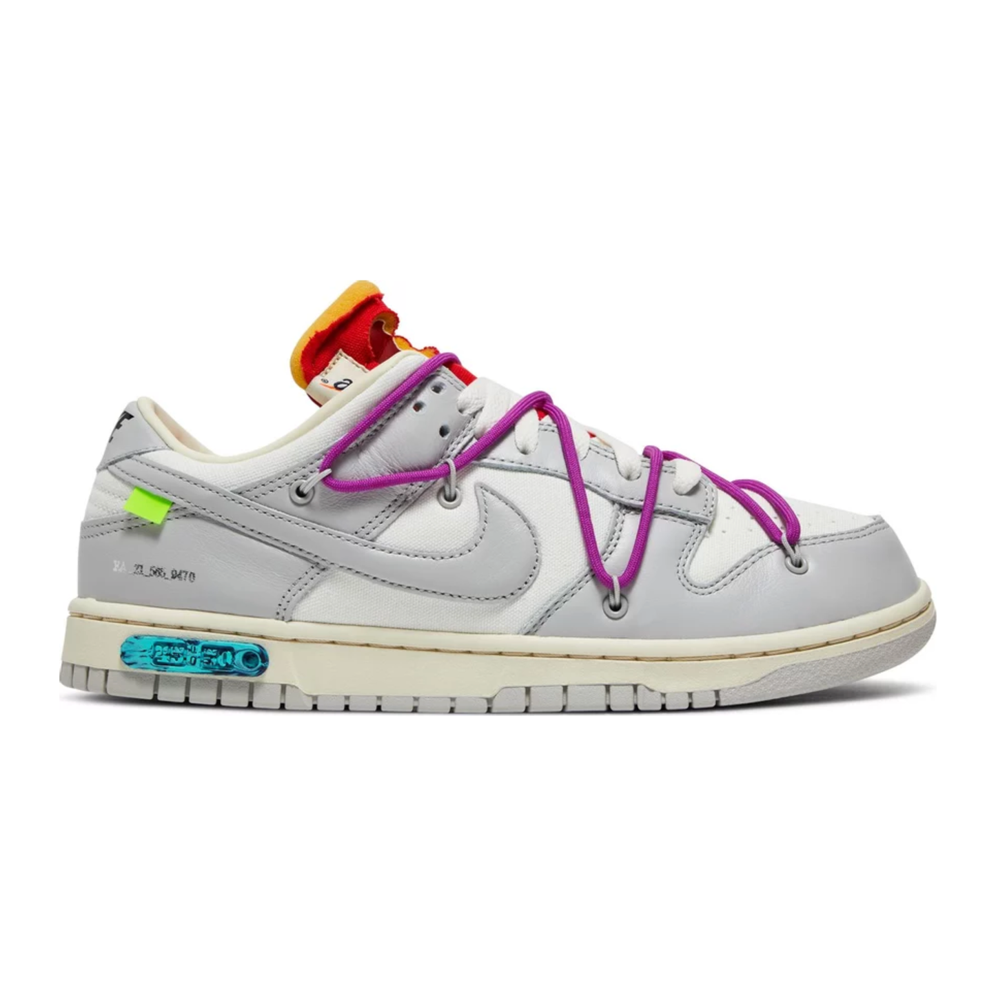 Nike Dunk Low Off-White Lot 45 from Nike