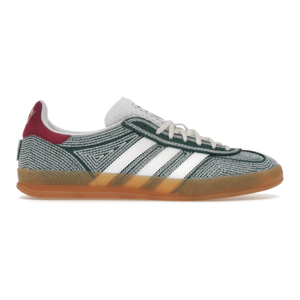 Adidas Gazelle Indoor Sean Wotherspoon Hemp Green by Adidas in Shoes. Available at KershKicks for £185.00. A must-have for fans of Adidas looking to elevate their style with this Shoes.