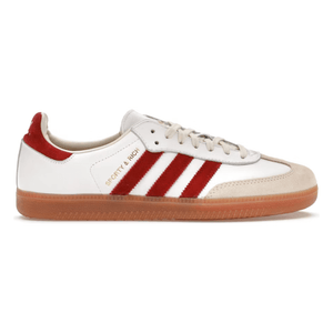 Adidas red and white samba 2025