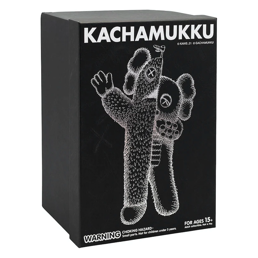 KAWS KACHAMUKKU Vinyl Figure Black from Kaws