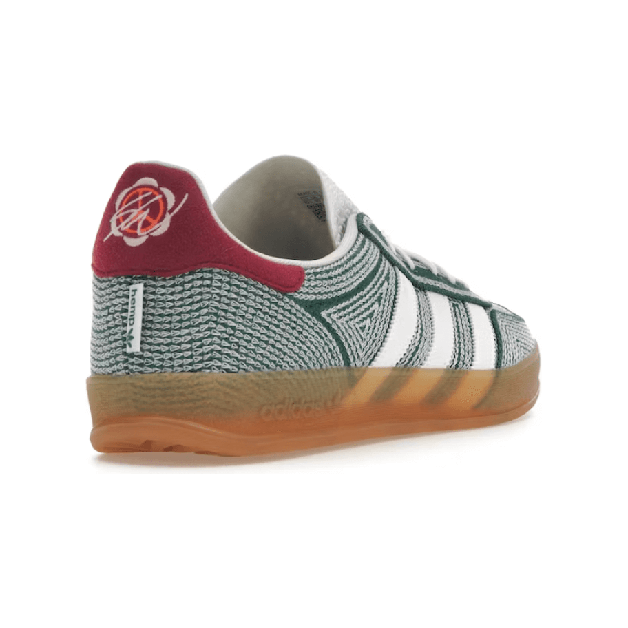 Adidas Gazelle Indoor Sean Wotherspoon Hemp Green by Adidas in Shoes. Available at KershKicks for £185.00. A must-have for fans of Adidas looking to elevate their style with this Shoes.