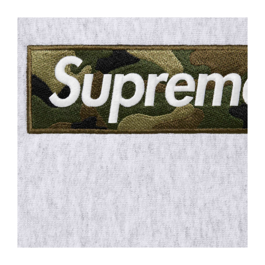 Supreme Box Logo Hooded Sweatshirt (FW23) Grey by Supreme in . Available at KershKicks for £265.00. A must-have for fans of Supreme looking to elevate their style with this Hoodie.