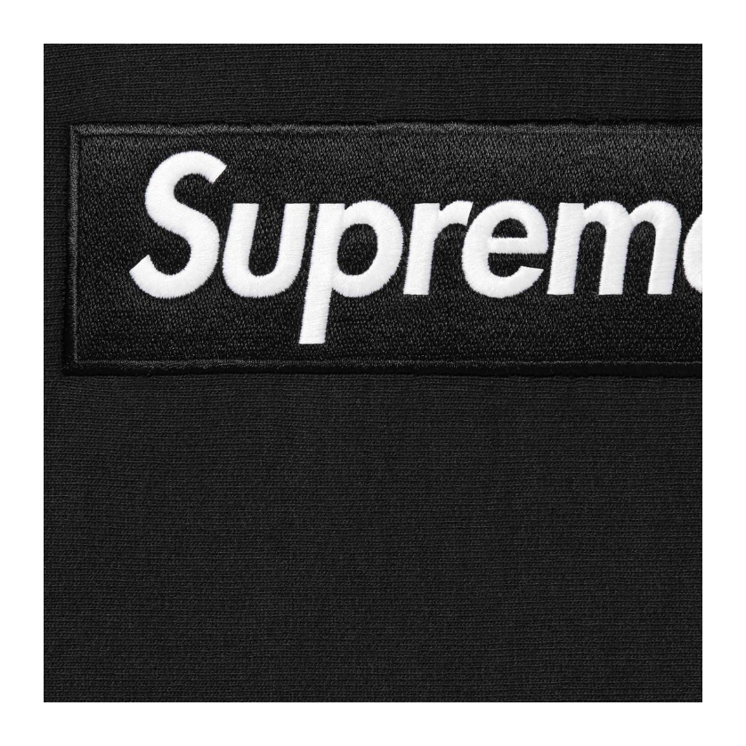 Supreme Box Logo Hooded Sweatshirt (FW23) Black by Supreme in . Available at KershKicks for £285.00. A must-have for fans of Supreme looking to elevate their style with this Hoodie.