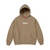 Supreme Box Logo Hooded Sweatshirt (FW23) Dark Sand