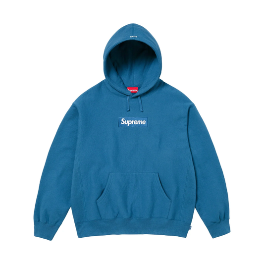 Supreme Box Logo Hooded Sweatshirt (FW23) Blue from Supreme