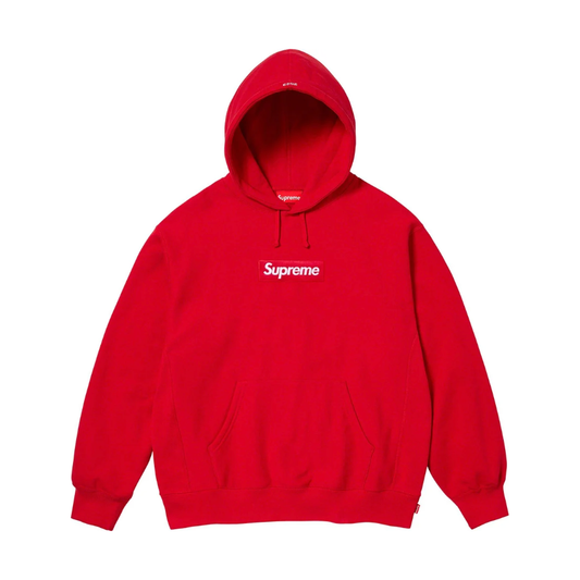 Supreme hoodie black and red best sale