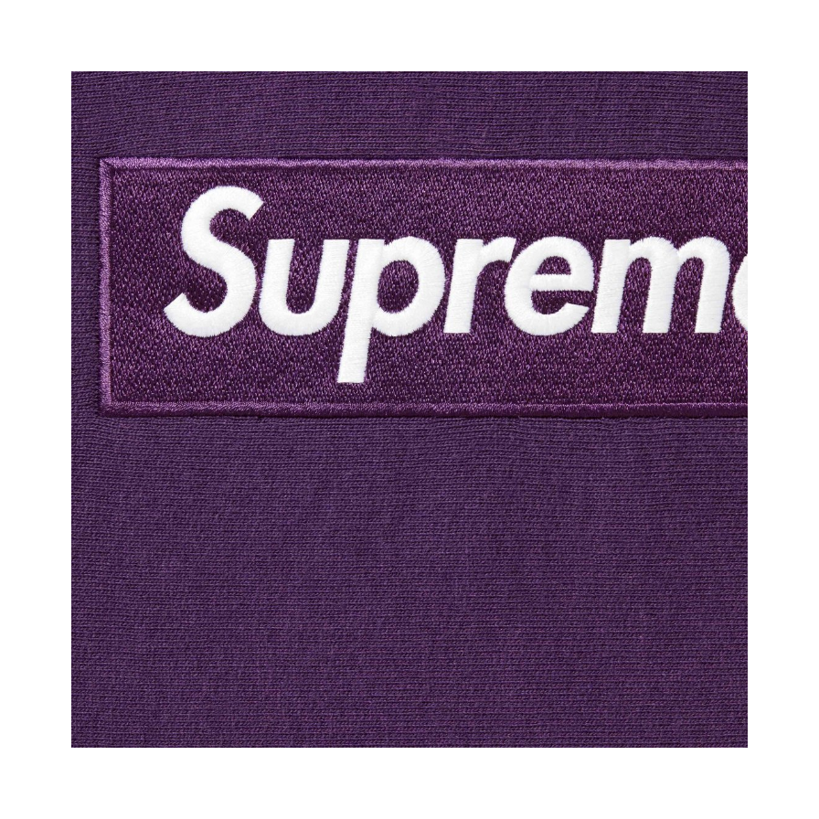 Supreme Box Logo Hooded Sweatshirt (FW23) Dark Purple by Supreme from £265.00