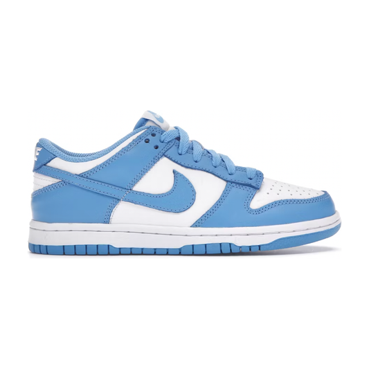 Nike Dunk Low UNC (2021/2023) (GS) by Nike in Shoes. Available at KershKicks for £90.00. A must-have for fans of Nike looking to elevate their style with this Shoes.