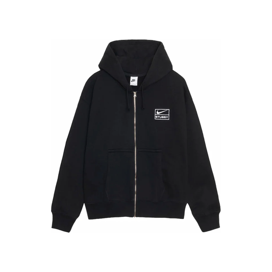 Stussy x Nike Stone Washed Fleece Zip Hoodie Black by stussy in . Available at KershKicks for £185.00. A must-have for fans of stussy looking to elevate their style with this Hoodie.
