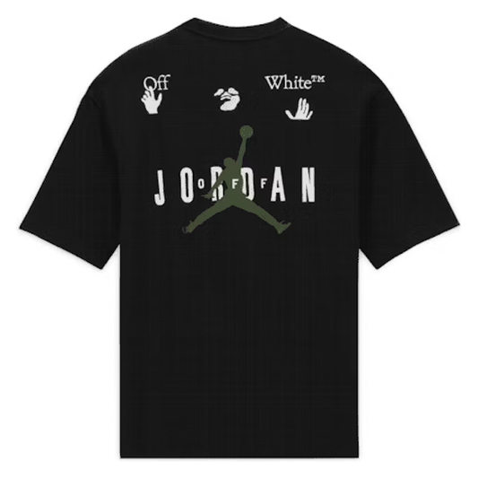 Off-White x Jordan T-shirt by Off White in . Available at KershKicks for £150.00. A must-have for fans of Off White looking to elevate their style with this T-Shirt.