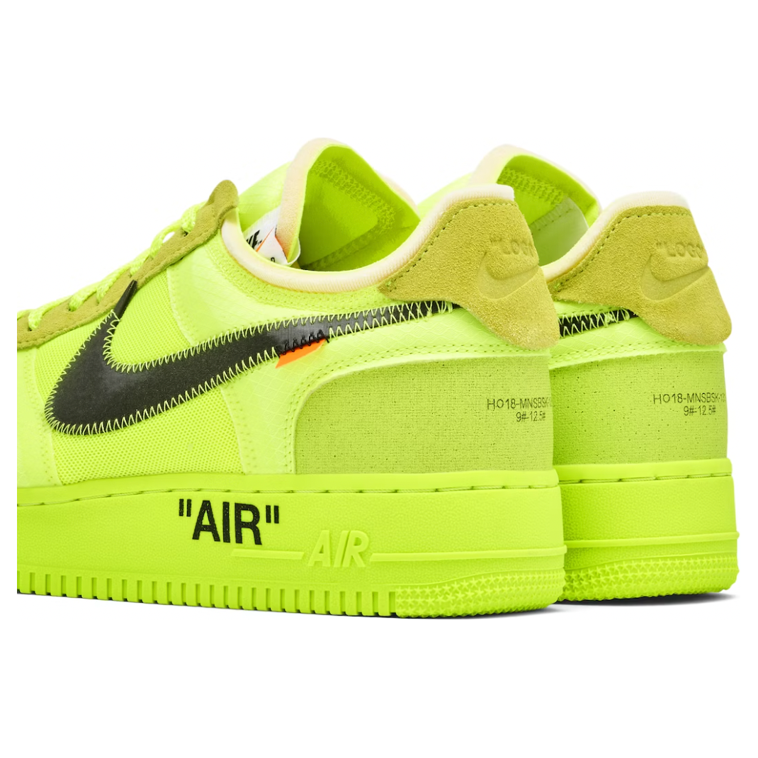 Nike Air Force 1 Low Off-White Volt by Nike in Shoes. Available at KershKicks for £950.00. A must-have for fans of Nike looking to elevate their style with this Shoes.