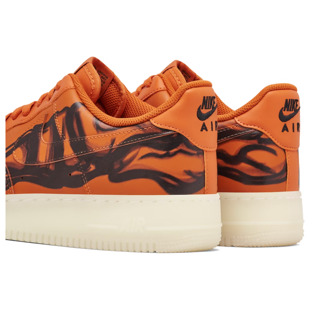 Nike Air Force 1 Low Orange Skeleton Nike KershKicks