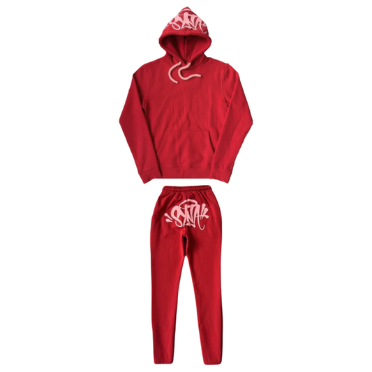 Syna World Logo Tracksuit Red from SYNA
