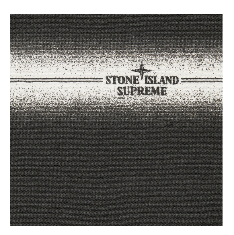 Supreme Stone Island Stripe Hooded Sweatshirt Black by Supreme from £308.00