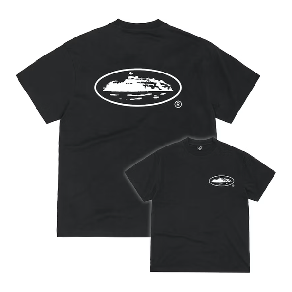 Corteiz OG Island Logo Tee Black | Corteiz | KershKicks