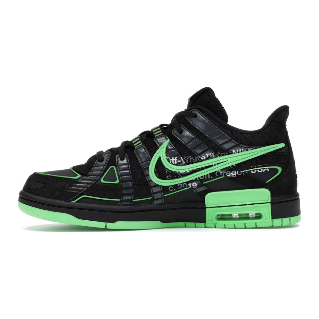 Nike Air Rubber Dunk Off-White Green Strike by Nike from £400.00